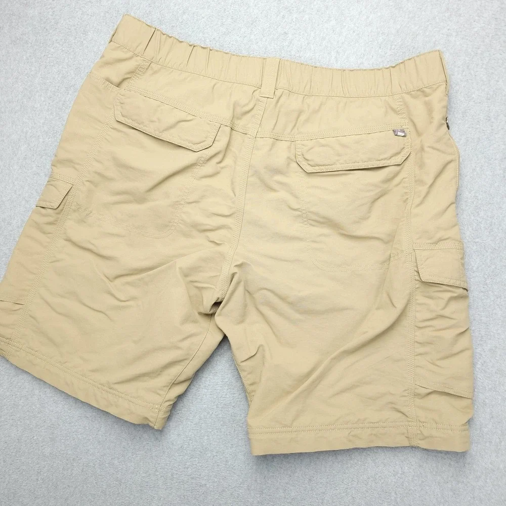 The North Face Paramount‎ Peak Cargo Short Mens XL 40 Beige Nylon Hiking Outdoor